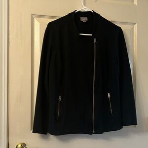 Black J. Jill Jacket, Size LP